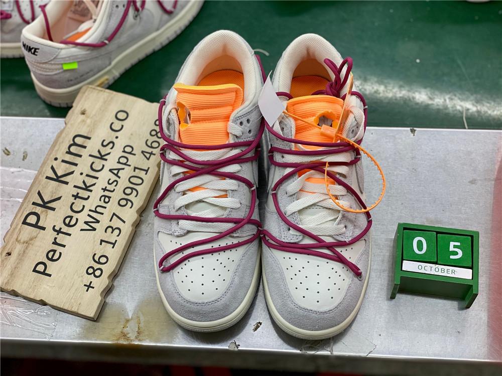 Pk God off white X dunk low the 50 NO.35 retail materials ready to ship